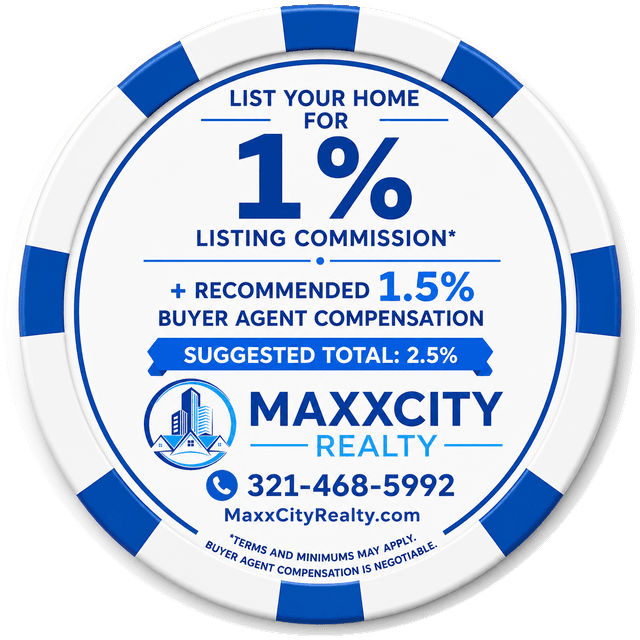 List Your Home for 1% — MaxxCity Realty